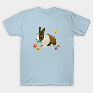 Black and White Bunny T-Shirt